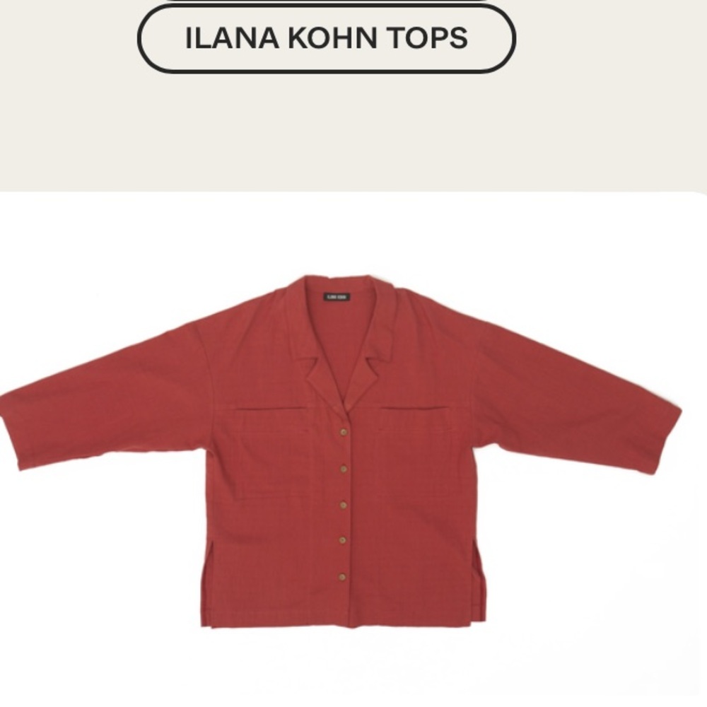 Ilana Kohn Mapes Shirt EUC